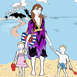 Post image for A Darling Liberty Print Dress for Sam Cam