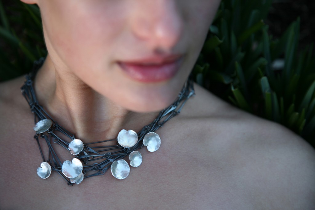 lillypad neckpiece